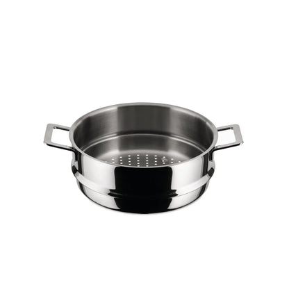 Alessi — Pots&Pans AJM307 | Cestello vapore acciaio 18/10 Morrison
