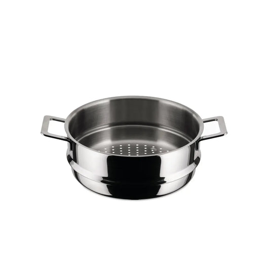 Alessi — Pots&Pans AJM307 | Cestello vapore acciaio 18/10 Morrison