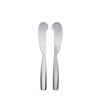 Alessi — Dressed MW03/37 | Coltello burro acciaio con decoro
