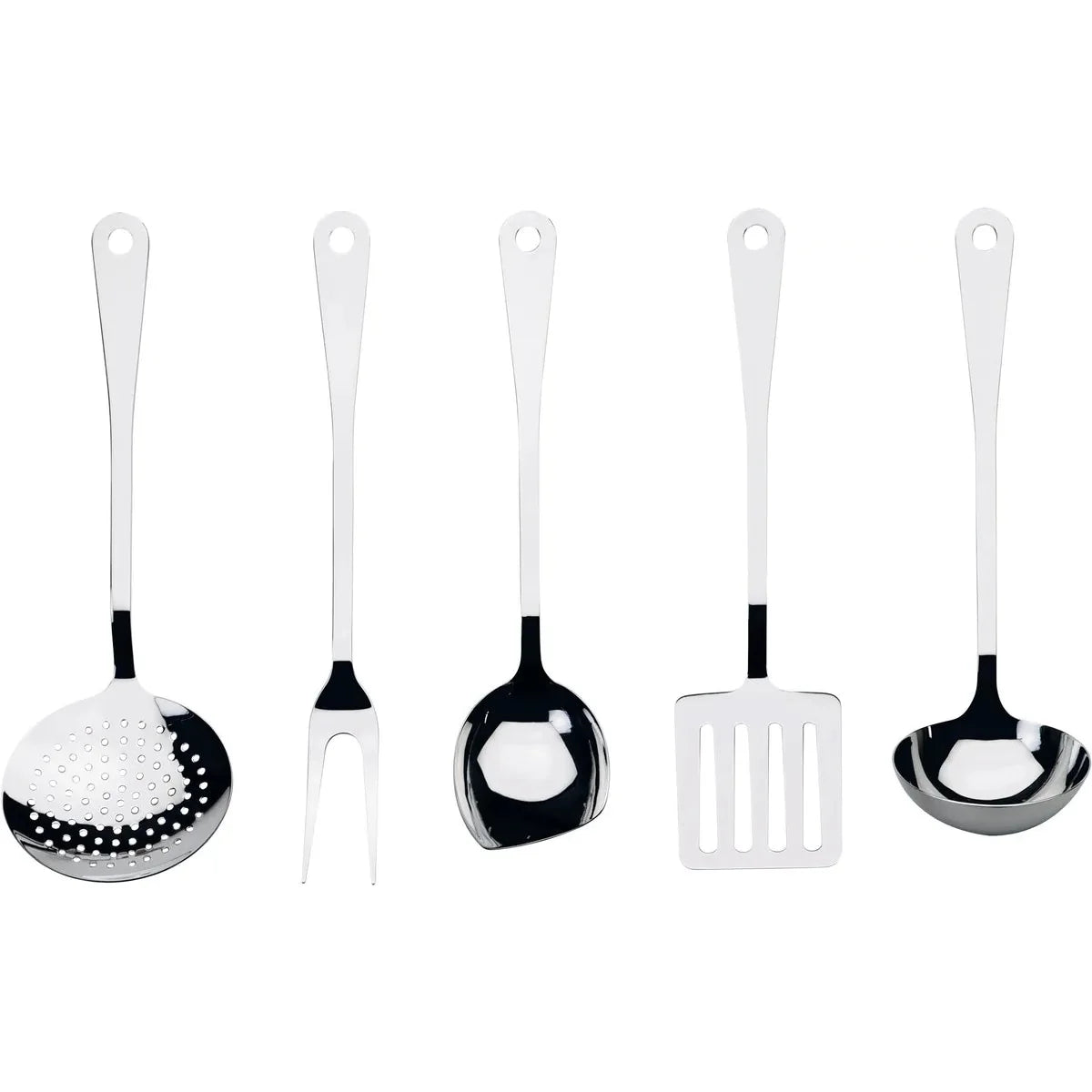 Alessi — AJM19S5 L | Servizio 5 utensili da cucina Jasper Morrison