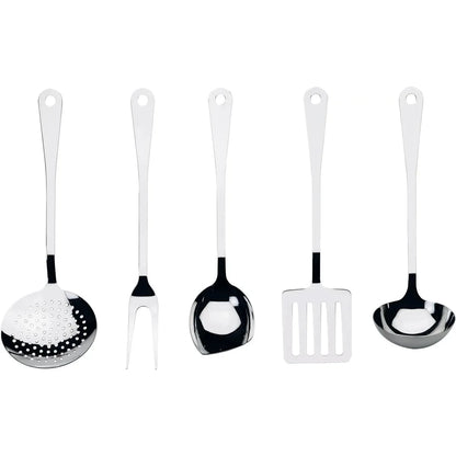 Alessi — AJM19S5 L | Servizio 5 utensili da cucina Jasper Morrison