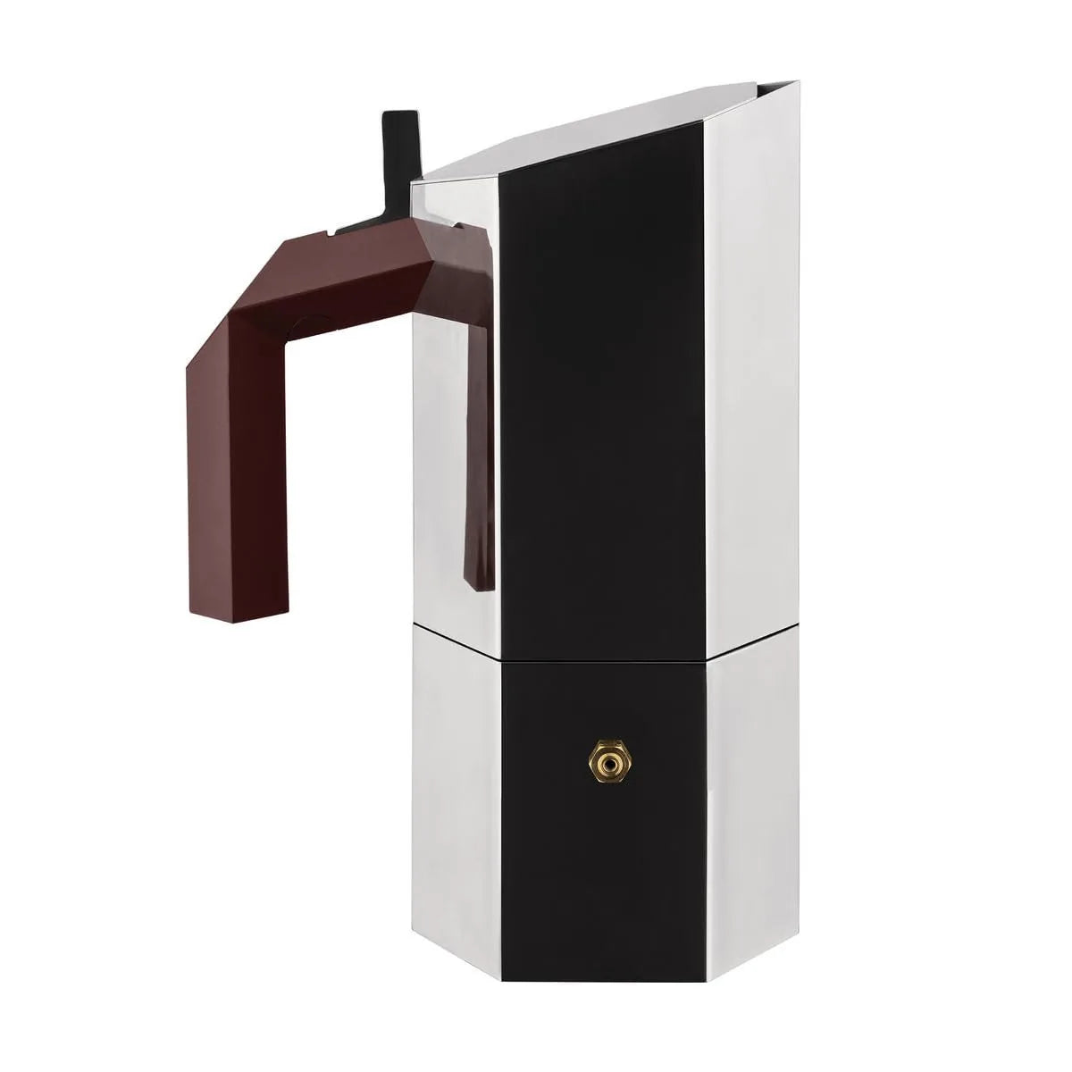 Alessi caffettiera espresso 3 tazze alluminio pressofuso adatta induzione design italiano