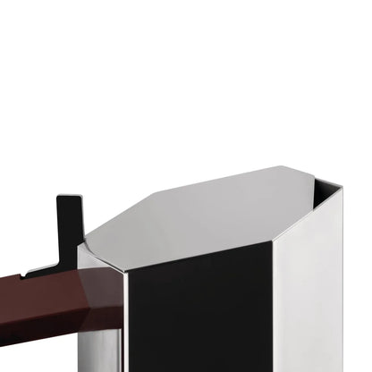 Alessi caffettiera espresso 3 tazze alluminio pressofuso adatta induzione design italiano