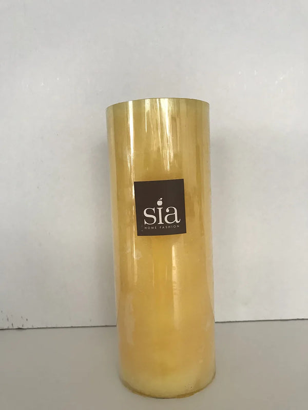 SIA — Cilindro Gialla | Candela Decorativa — SIA