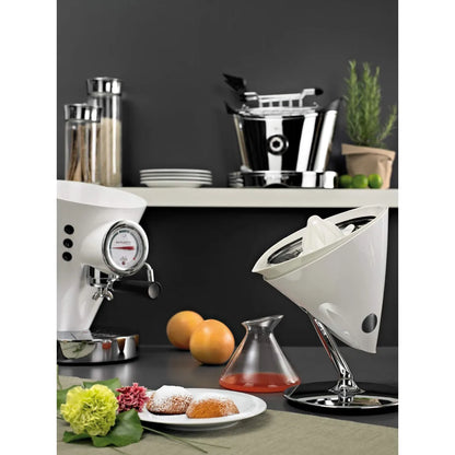 Bugatti macchina per espresso bianco acciaio inossidabile 15 bar