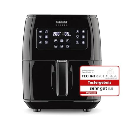 Caso Air Fryer 600 XL 3180W nero - friggitrice ad aria calda design tedesco