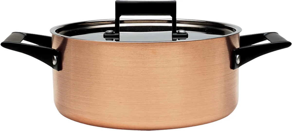 Alexander casseruola trilaminato 20cm in rame - cookware professionale