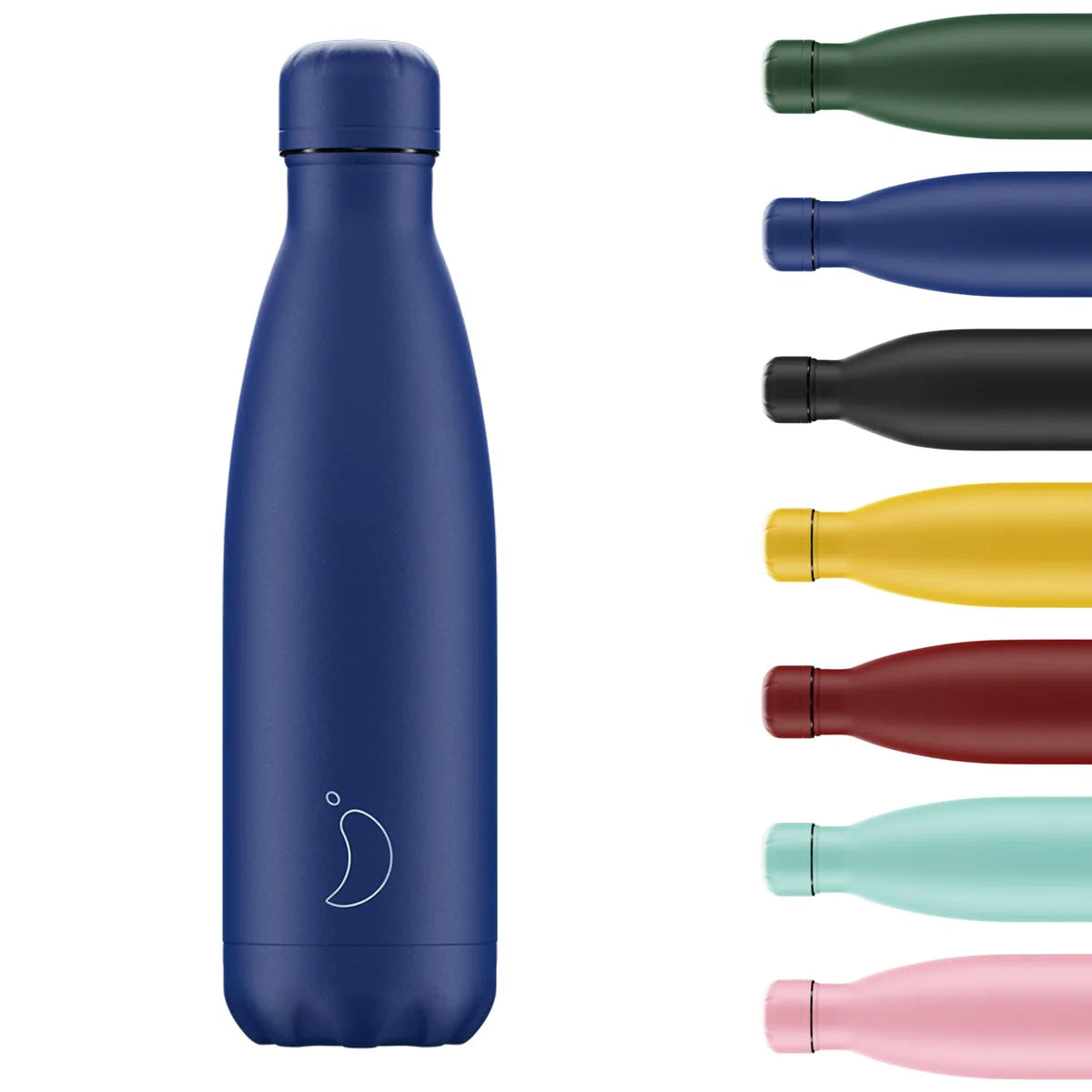 Chilly's bottiglia termica acciaio inossidabile 260/1800ml colore argento