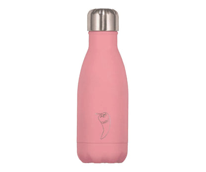 Chilly's bottiglia termica acciaio inox rosa pastello 260ml