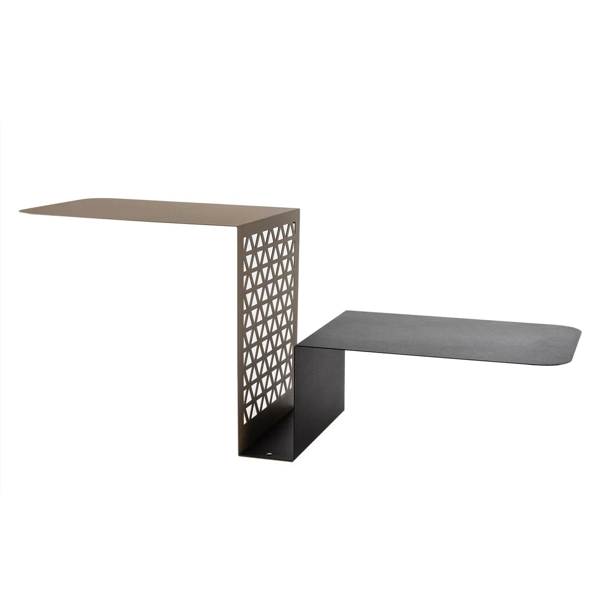 Arti & Mestieri Consolle Mensola Scalea design bicolore con struttura a scala