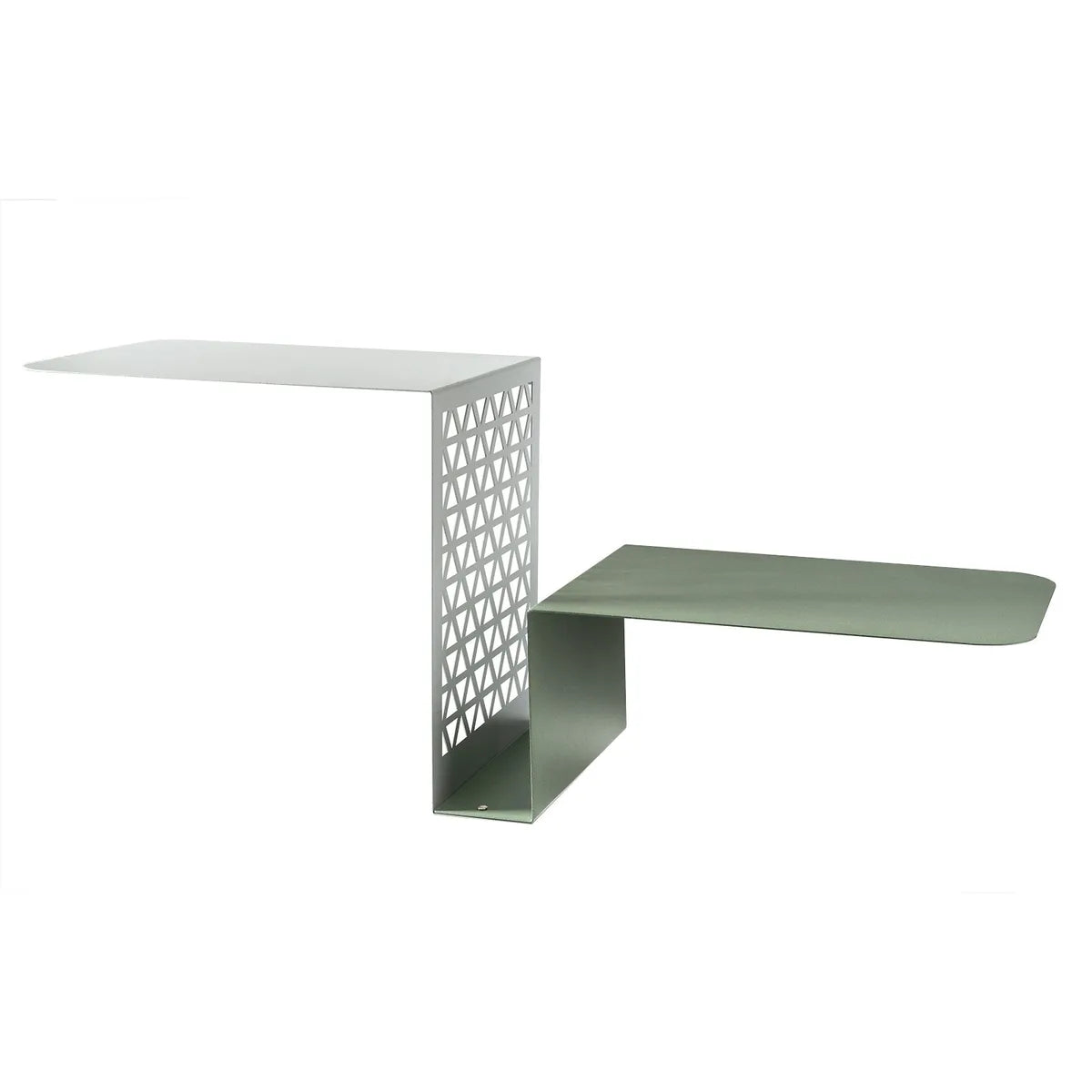 Arti & Mestieri Consolle Mensola Scalea design bicolore con struttura a scala