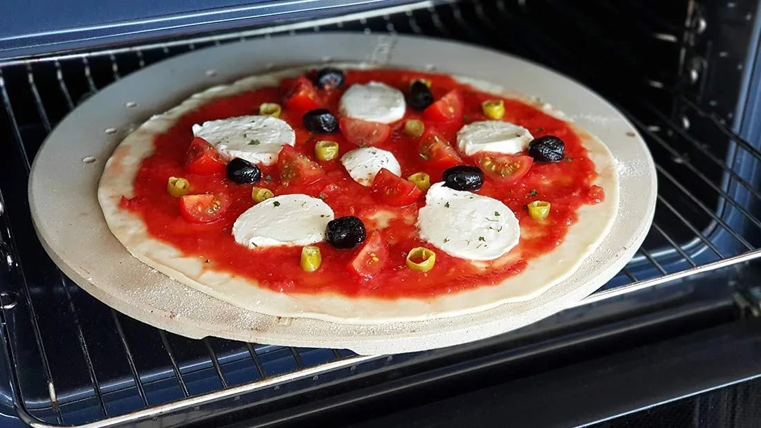 Cookut pietra per pizza ceramica beige - accessorio cucina professionale