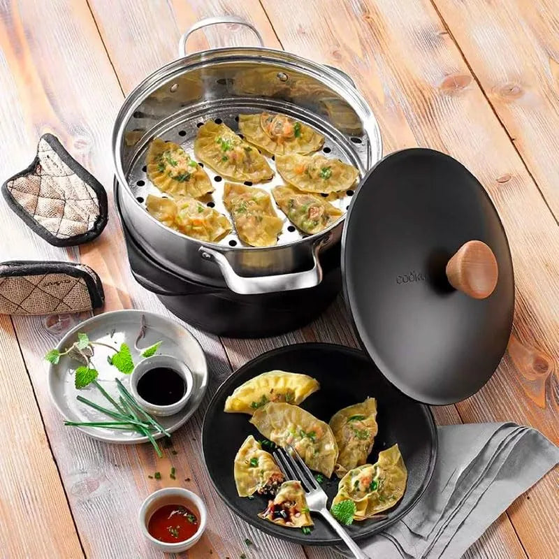 Cookut cestello vapore acciaio inox per cocotte 28cm - Design francese