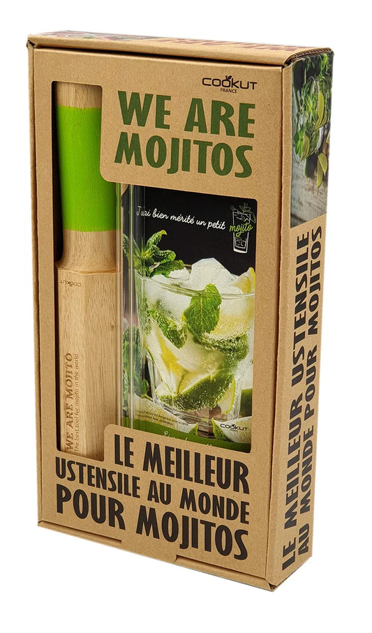 Cookut We Are Mojito Set utensile 4 in 1 acciaio inox per mojito - Stilmobili