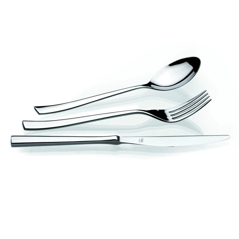 D&D Set 24 posate acciaio inox 18/10 modello Onda grigio - confezione vetrina