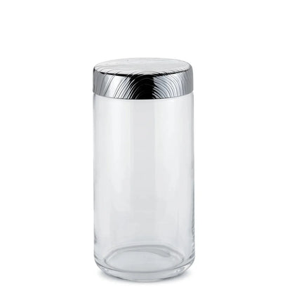Alessi — Veneer PU05/150 | Barattolo ermetico vetro e acciaio