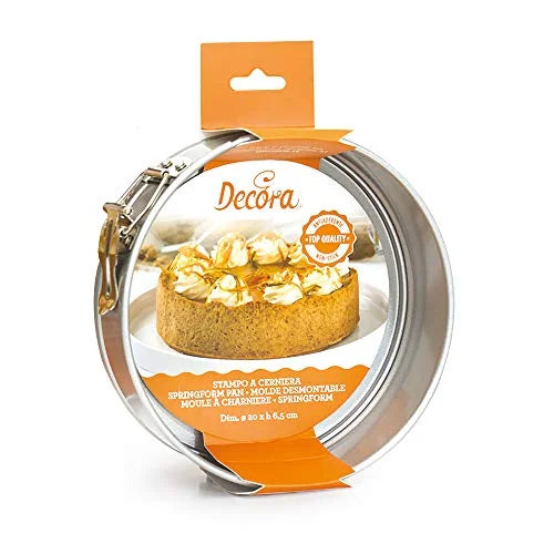 Decora stampo a cerniera acciaio antiaderente Ø25,5 cm - alta qualità