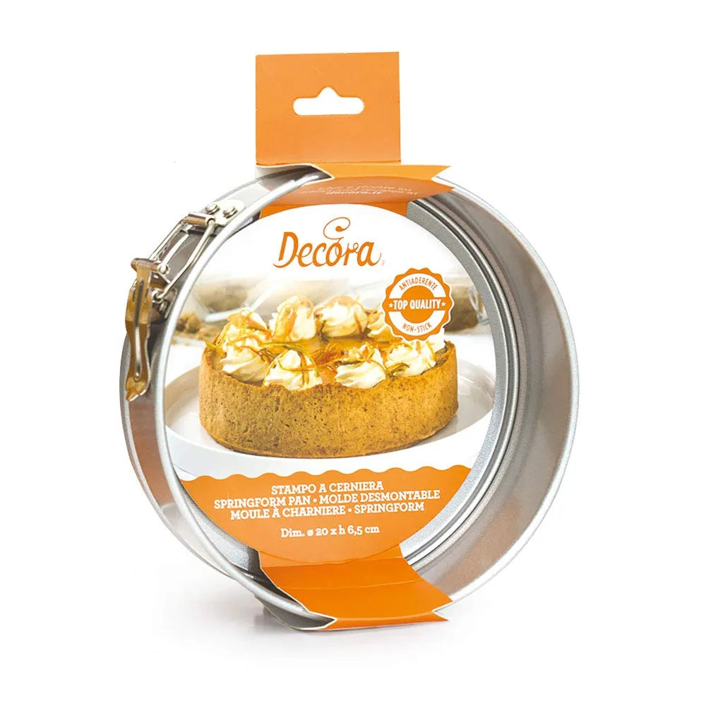 Decora stampo a cerniera acciaio antiaderente Ø25,5 cm - alta qualità