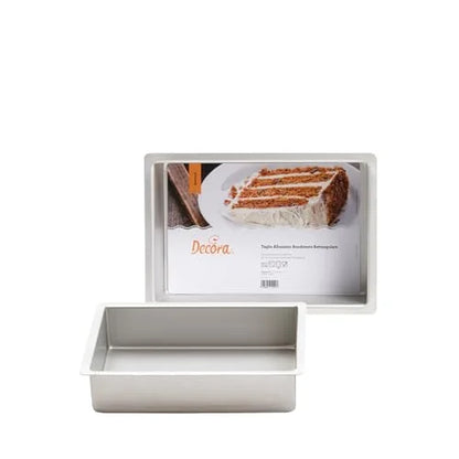Decora teglia professionale rettangolare alluminio anodizzato 20x30x7,5 cm