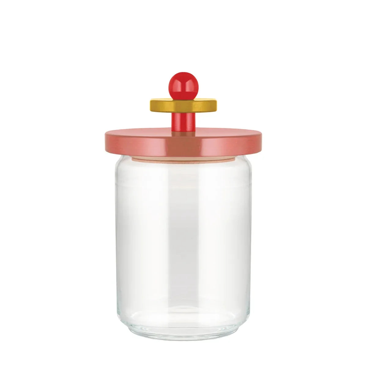 Alessi — ES16/100 2 | Barattolo in vetro ed Ettore Sottsass