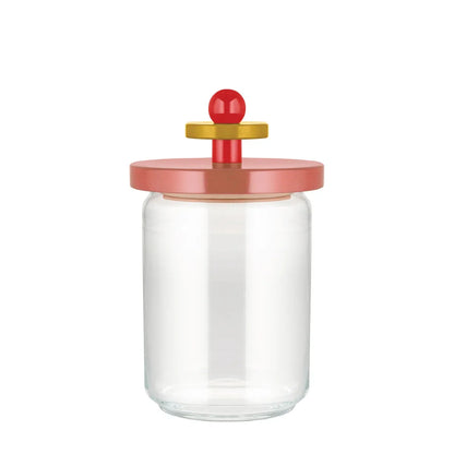 Alessi — ES16/100 2 | Barattolo in vetro ed Ettore Sottsass