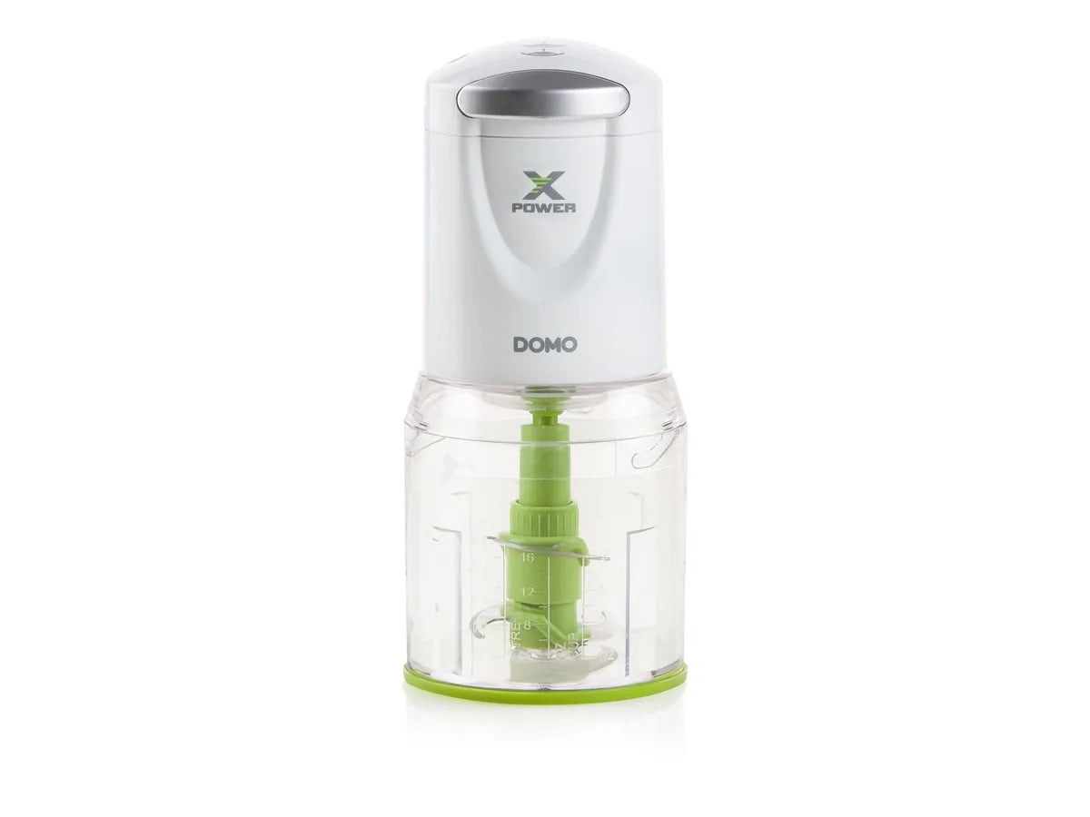 Domo Tritatutto DO9192MC quadriplica lama bianco grigio verde - utensile da cucina