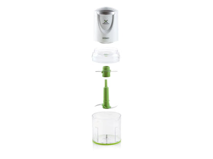 Domo Tritatutto DO9192MC quadriplica lama bianco grigio verde - utensile da cucina