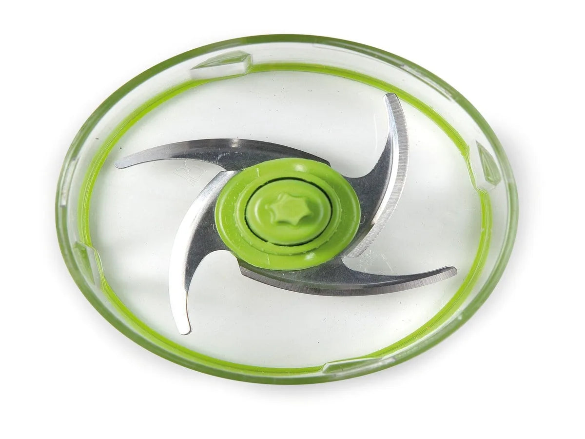 Domo Tritatutto DO9192MC quadriplica lama bianco grigio verde - utensile da cucina