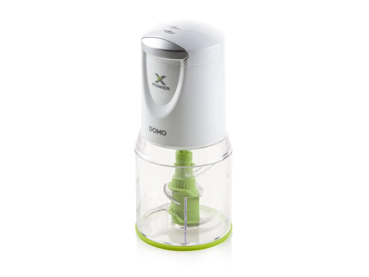 Domo Tritatutto DO9192MC quadriplica lama bianco grigio verde - utensile da cucina