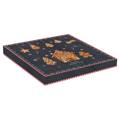 Easy Life piatto torta 32cm porcellana Gingerbread con paletta