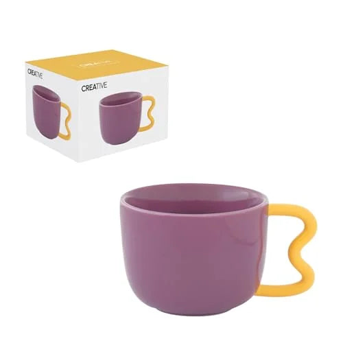 Easy Life tazza creativa porcellana multicolore 40cl