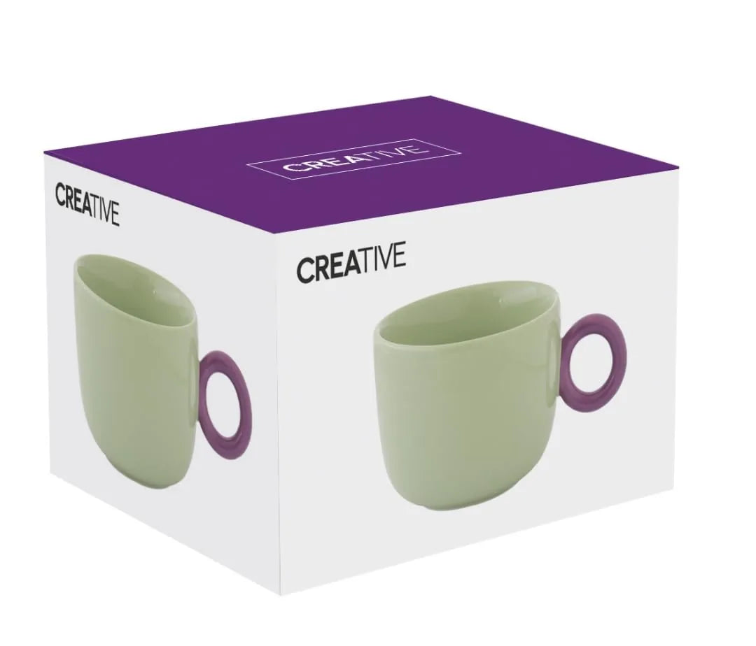 Easy Life Tazza Creativa 40cl porcellana multicolore