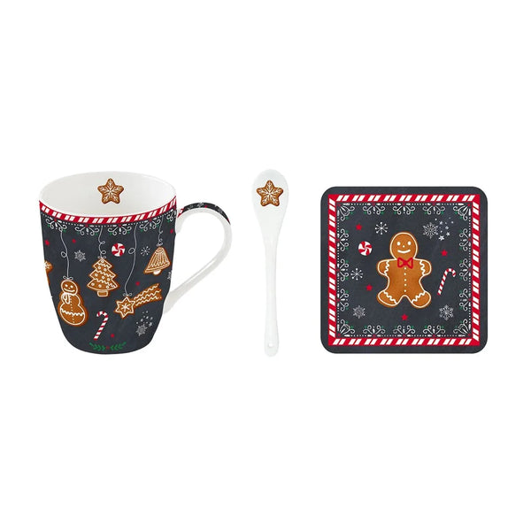 Easy Life — Gingerbread | Set Tazza Porcellana — Easy Life