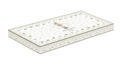 Easy Life piatto da portata porcellana 40x18 cm Natale bianco