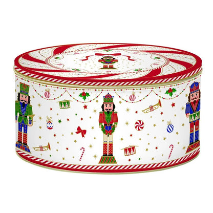 Easy Life Set 3 scatole Natale Nutcracker Twist latta rosso bianco verde - Stilmobili