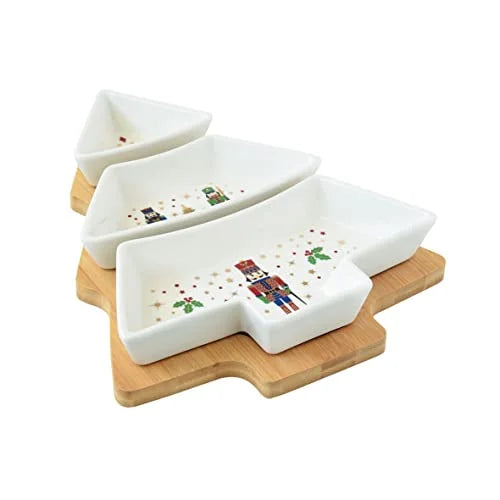 Easy Life - Porcelain Aperitif Set with 3 Bowls — Easy Life