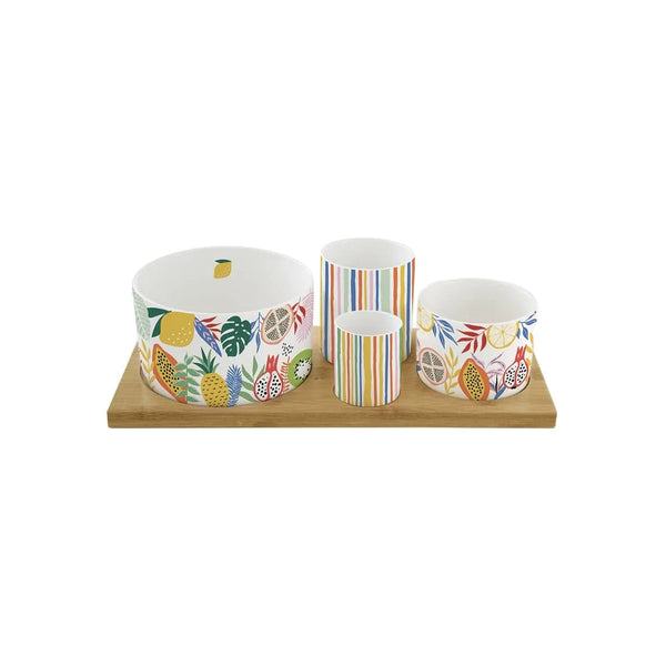 Easy Life - Porcelain Aperitif Set with 4 Bowls — Easy Life