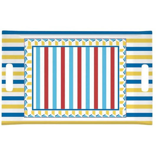 Easy Life Vassoio 31x47 cm melamine geocromia nero
