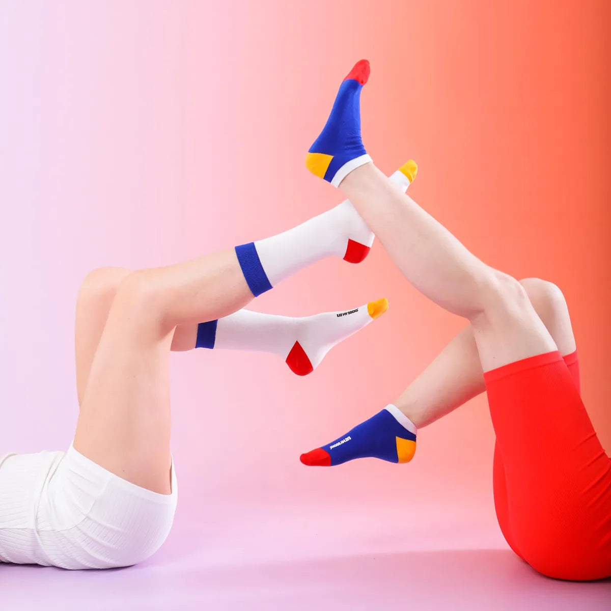 Eat My Socks calzini Uovo Fritto multicolore taglie 36-45 con imballaggio riciclato