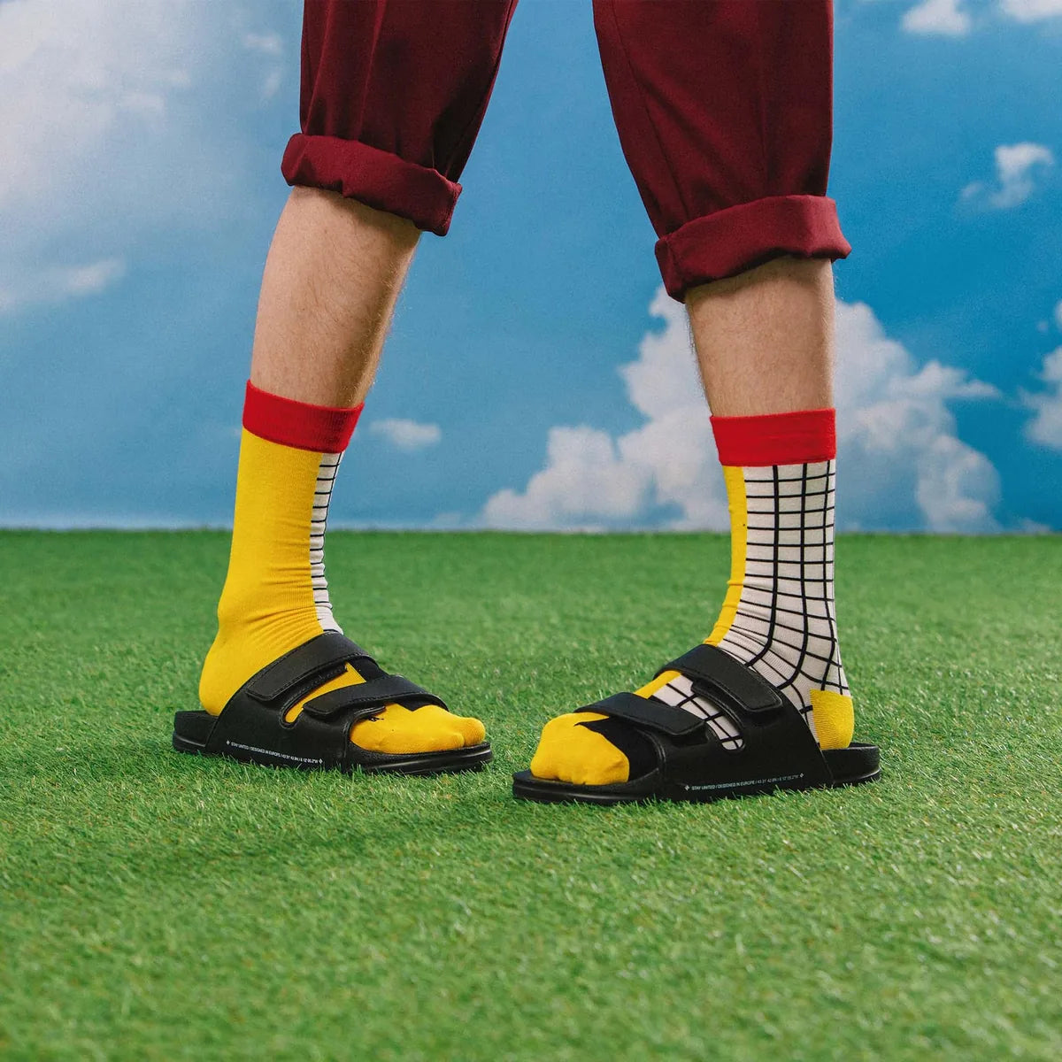 Eat My Socks calzini patatine multicolore 36-45 cotone