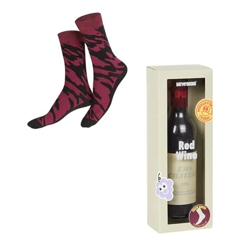 Eat My Socks calzini Vino Rosso multicolore taglia 36-45