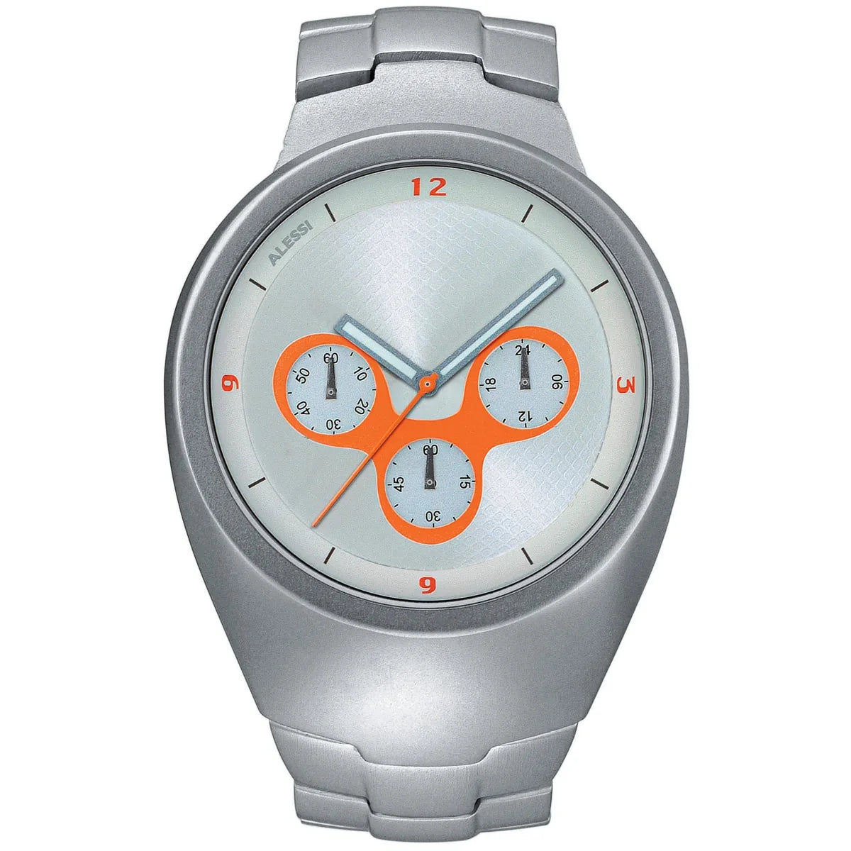 Alessi — Arc AL17010 | Cronografo in acciaio e alluminio