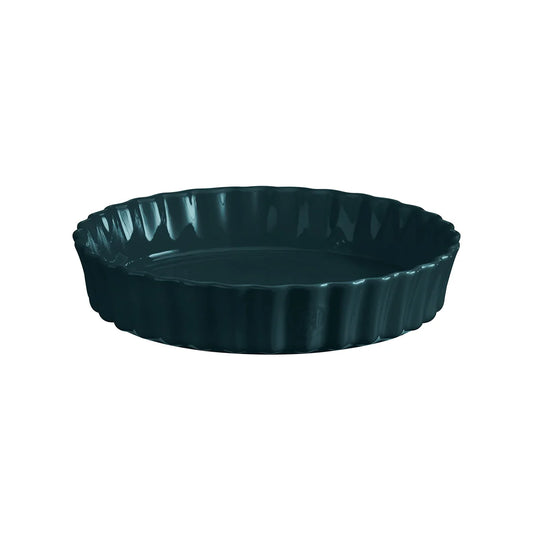 Emile Henry Tortiera 28 cm Belle-Ile ceramica colore blu