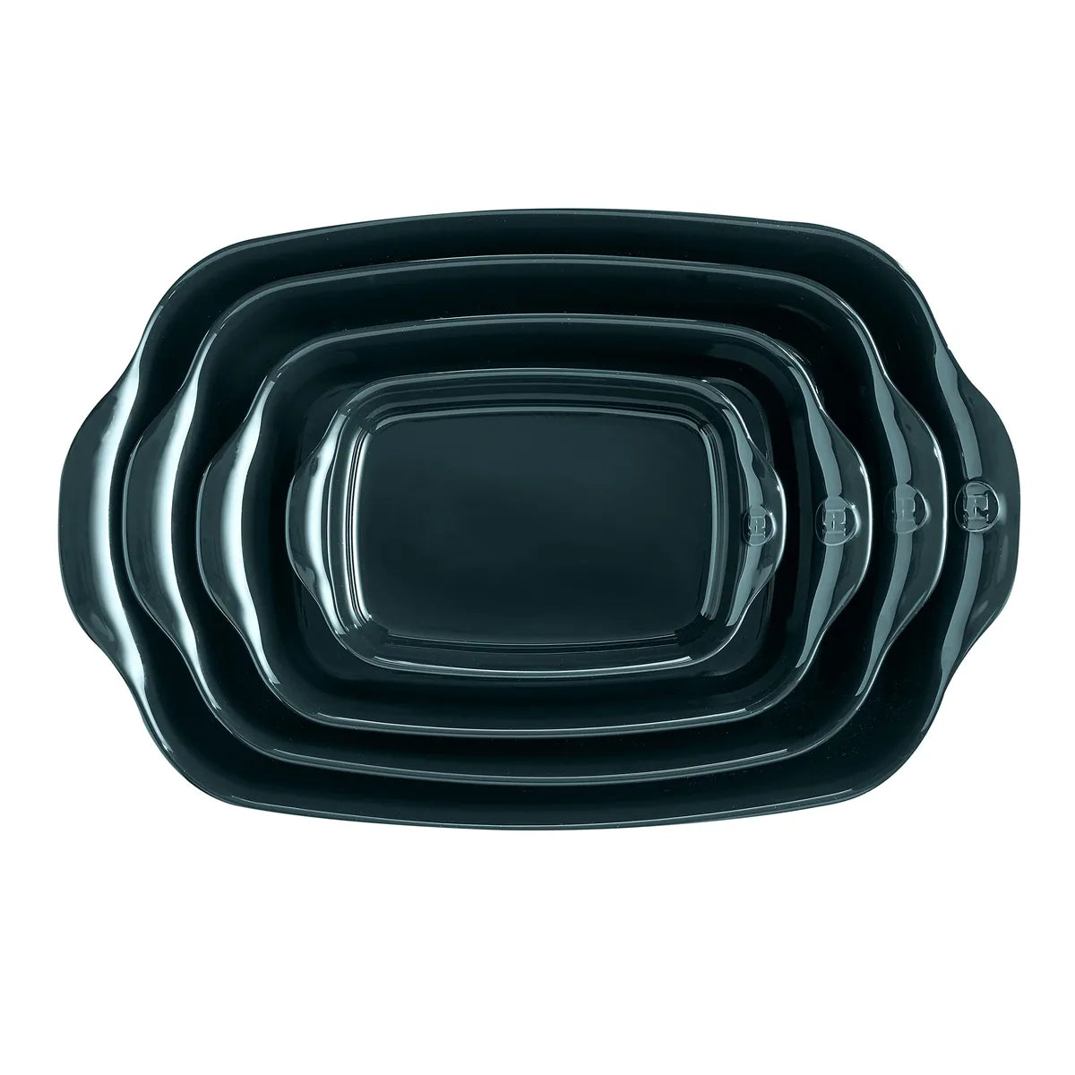 Emile Henry teglia rettangolare ceramica HR 42,5x28 cm rosa Belle-Île