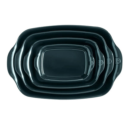 Emile Henry teglia rettangolare ceramica HR 42,5x28 cm rosa Belle-Île