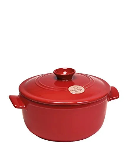 Emile Henry Cocotte Tonda in ceramica Flame - Stilmobili