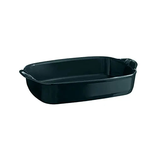 Emile Henry Teglia Rettangolare Belle-Ile in ceramica HR, 36,5x23,5 cm, colore blu