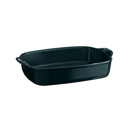 Emile Henry Teglia Rettangolare Belle-Ile in ceramica HR, 36,5x23,5 cm, colore blu