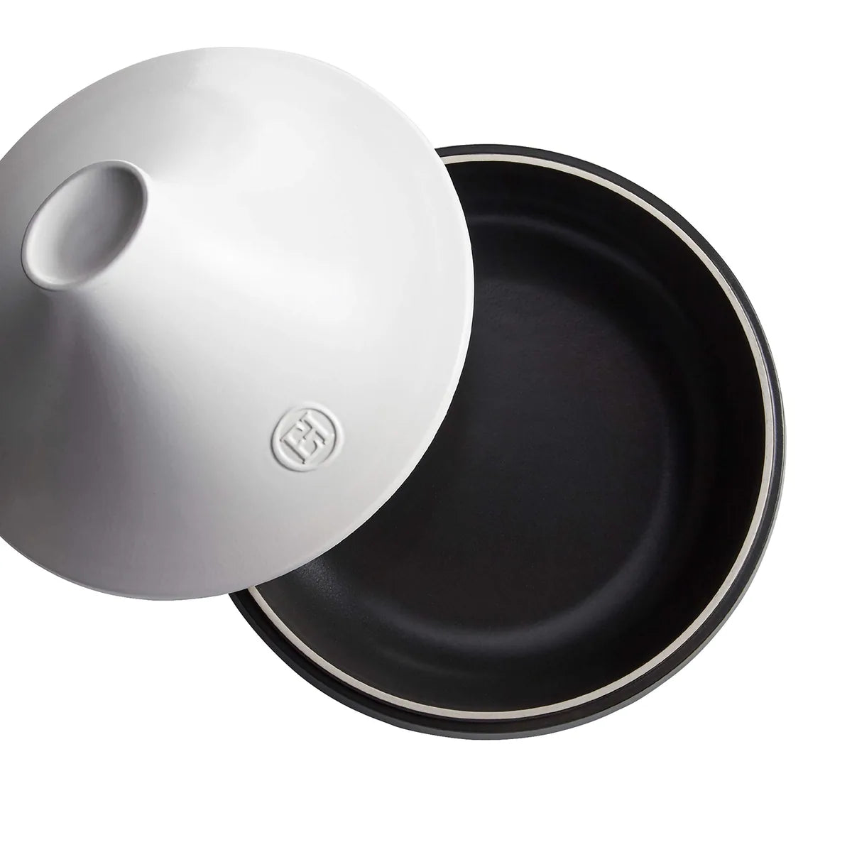 Emile Henry Tajine ceramica colore ardesia 33,7 x 33,7 x 23 cm
