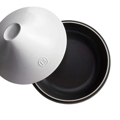 Emile Henry Tajine ceramica colore ardesia 33,7 x 33,7 x 23 cm